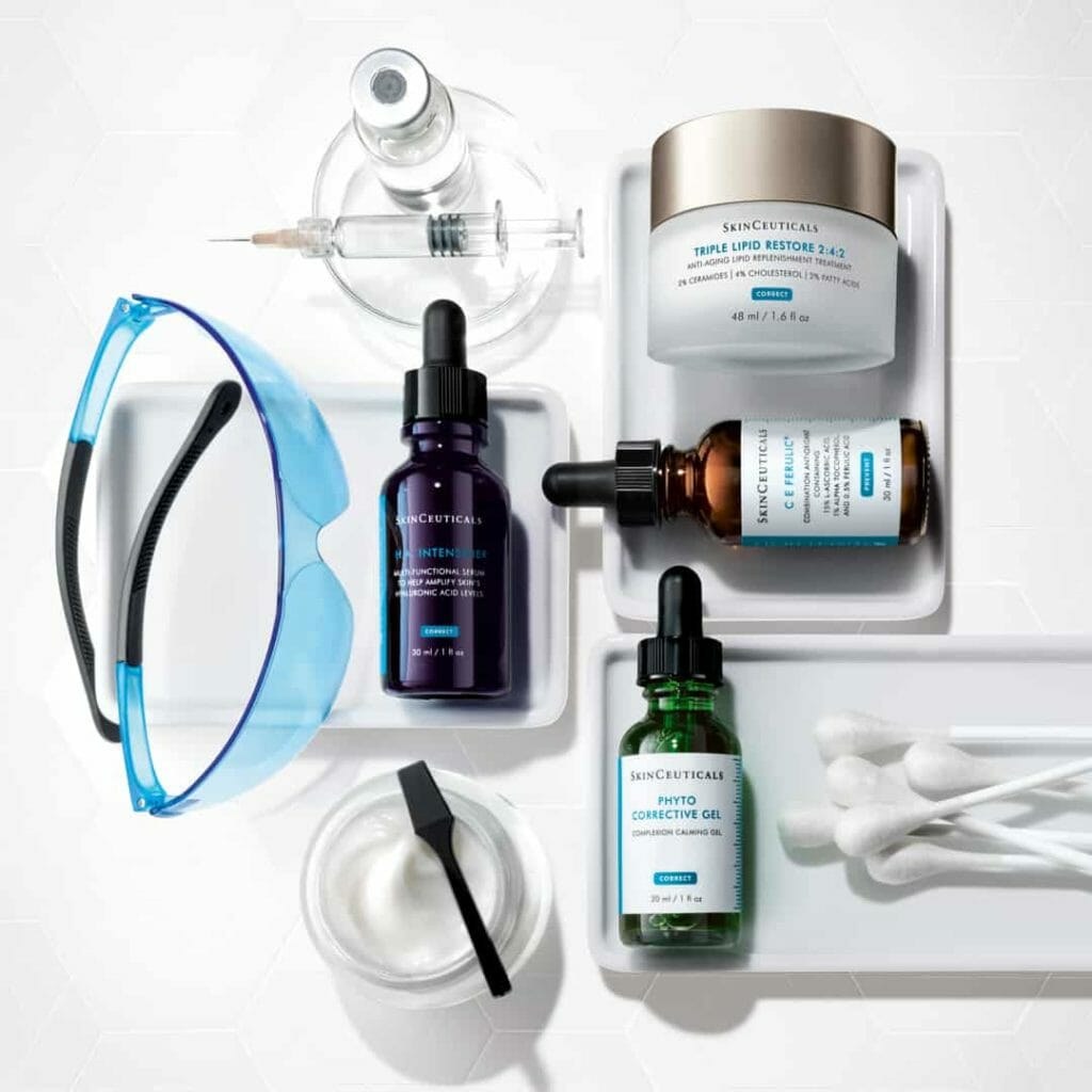 Medical and aesthetic skincare products
